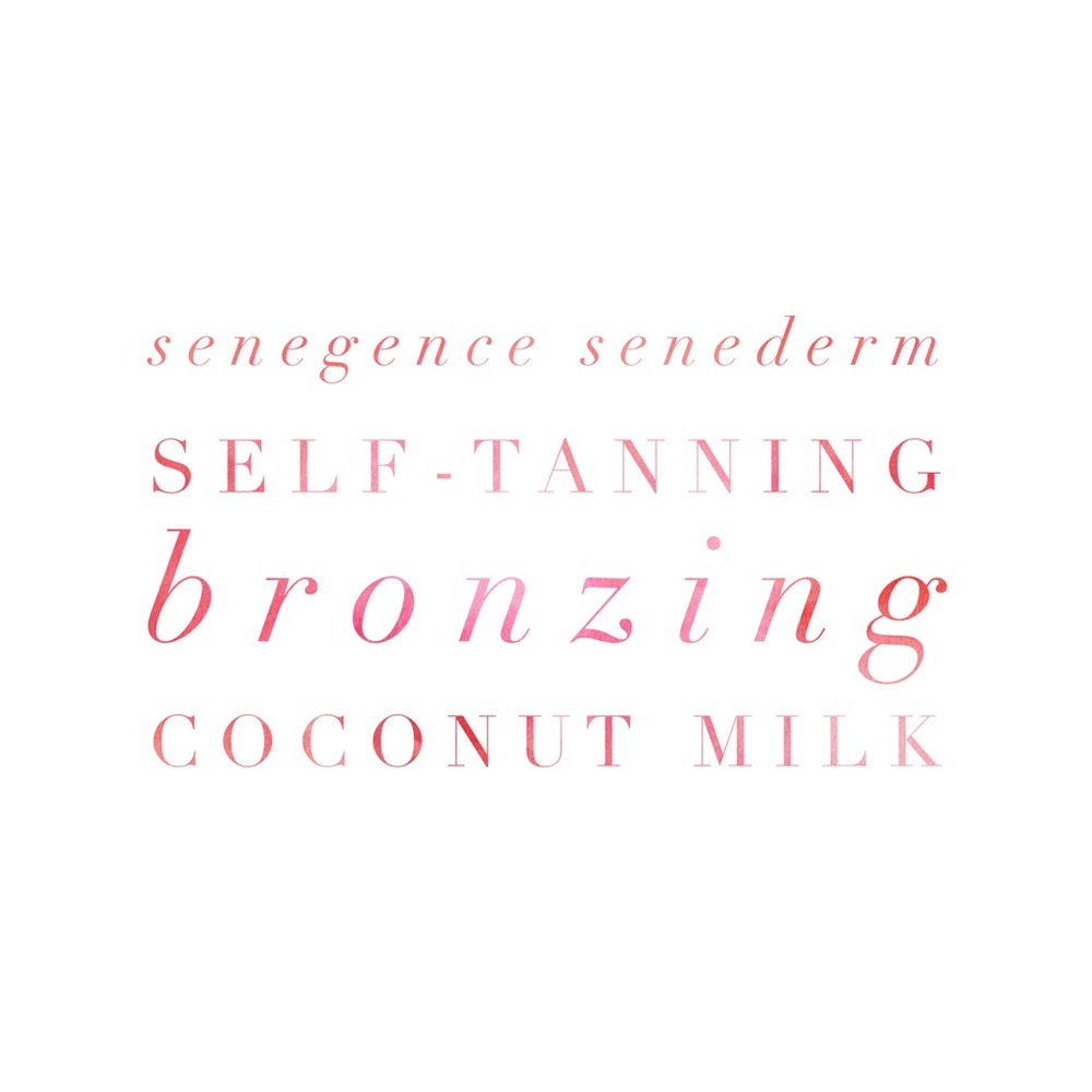 🆕 SeneGence Self-Tanning Bronzing Coconut Milk
